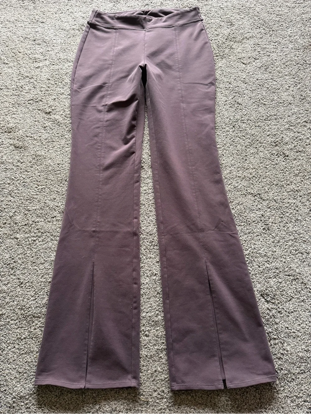 ALO Yoga Raisin Flare Pants with Front Slits